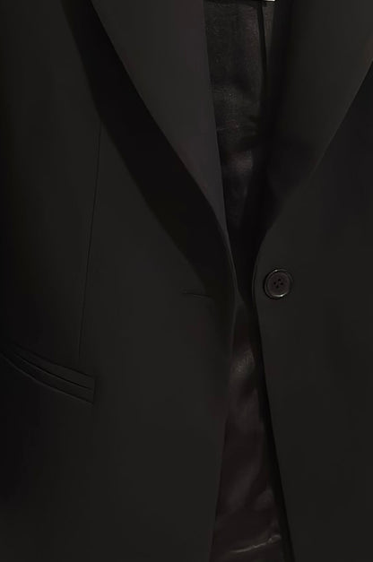 Oversized Blazer - Black - boldnsubtle